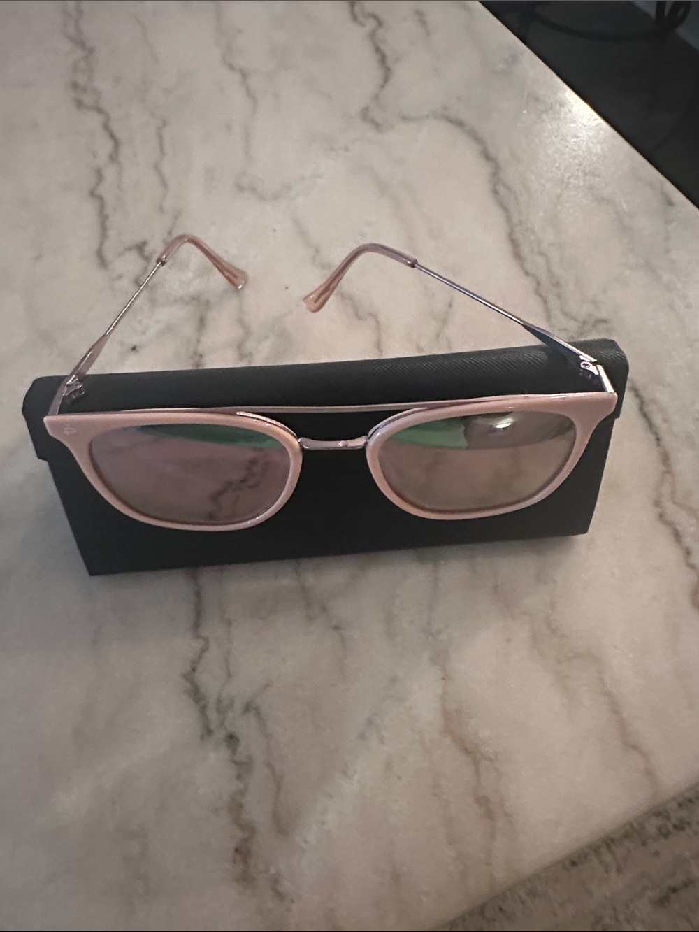 Pink Women's Sunglasses - Prive Revaux.  Mirrored lenses - Picture 6 of 6
